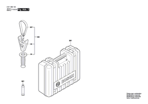 New Genuine Bosch 2916660027 Spring retaining ring