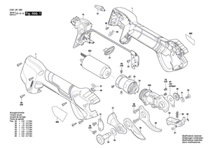 New Genuine Bosch 2916669005 Spring retaining ring