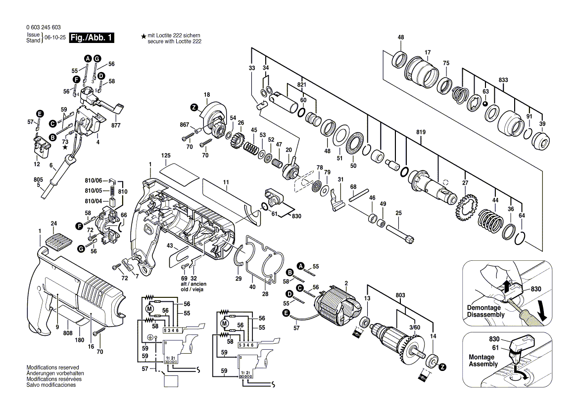 New Genuine Bosch 2917161108 Tubular rivet