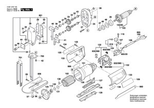 New Genuine Bosch 2917500093 Straight Pin