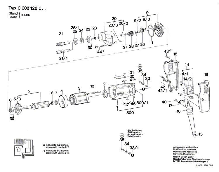 New Genuine Bosch 2917500122 Straight Pin