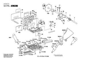 New Genuine Bosch 2917510036 Straight Pin