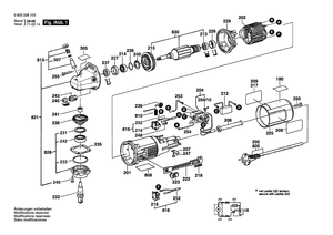 New Genuine Bosch 2917510036 Straight Pin