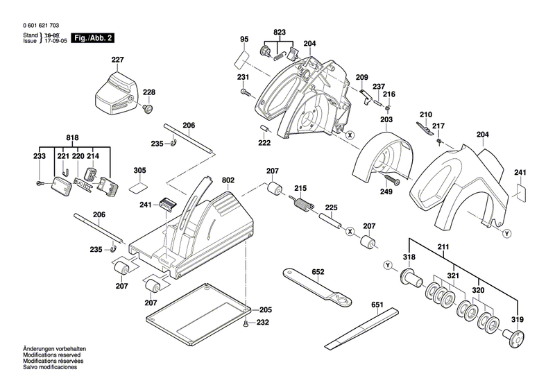 New Genuine Bosch 2917511104 Straight Pin