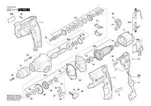 New Genuine Bosch 2917530106 Straight Pin