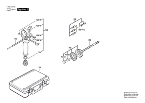 New Genuine Bosch 2917550133 Straight Pin