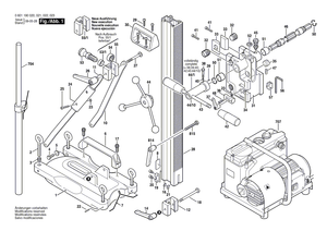 New Genuine Bosch 2917800097 Coiled Spring Pin