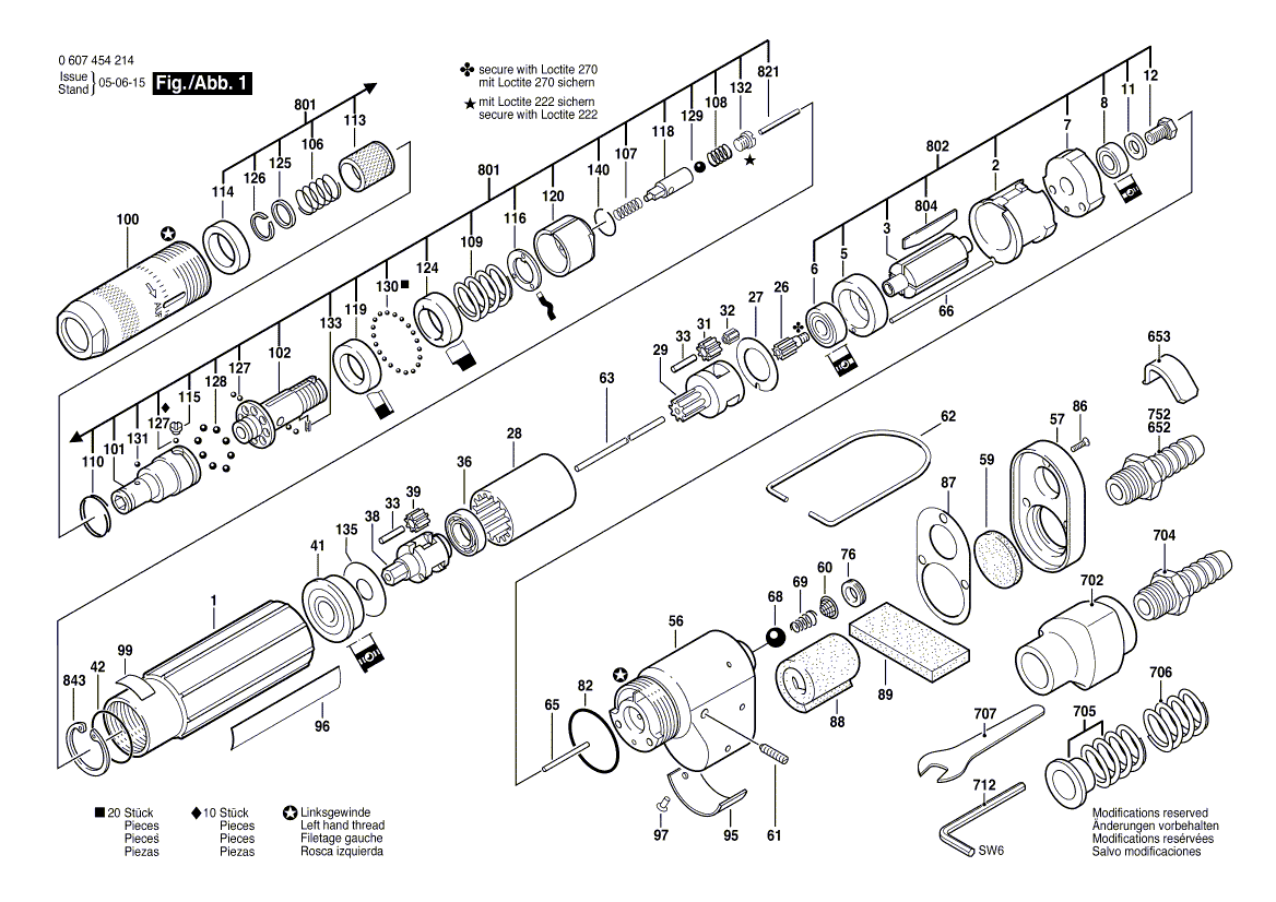 New Genuine Bosch 3600002002 Silencer