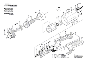 New Genuine Bosch 3600054005 Sealing Plate