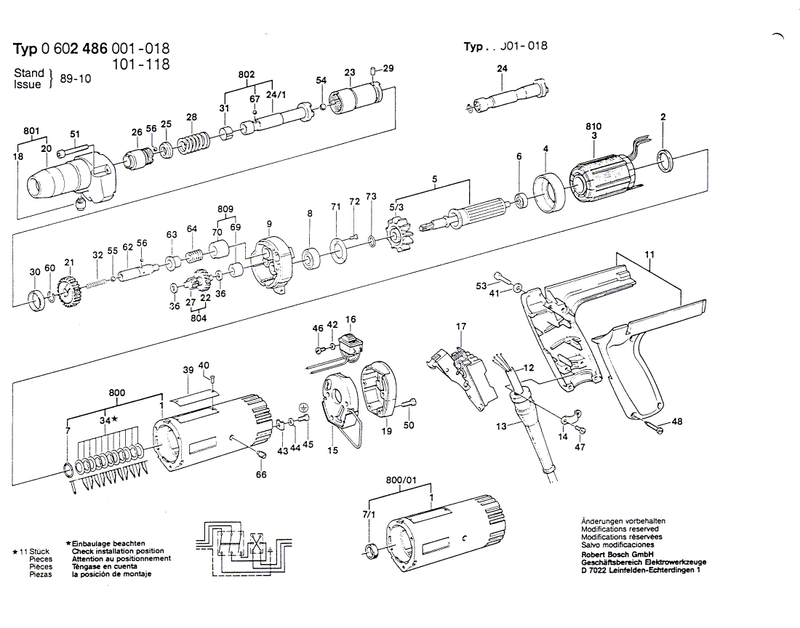 New Genuine Bosch 3600099005 Connection Housing