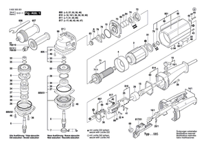 New Genuine Bosch 3600100075 Shim