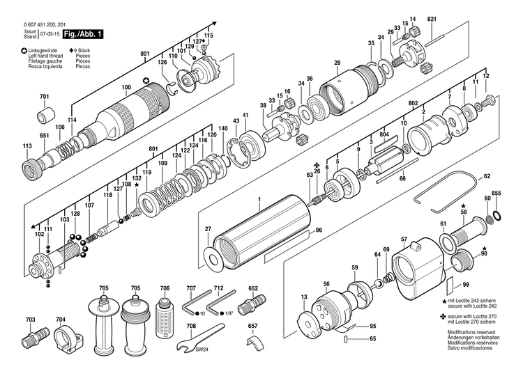 New Genuine Bosch 3600101001 Stop Disc