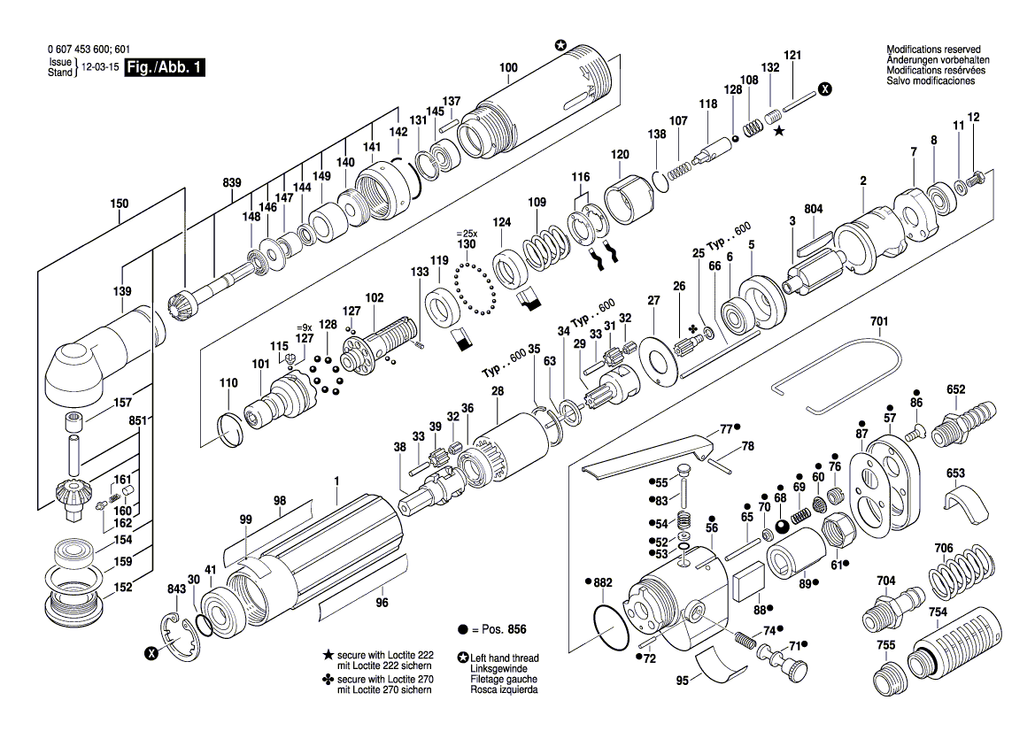 New Genuine Bosch 3600102010 Shim