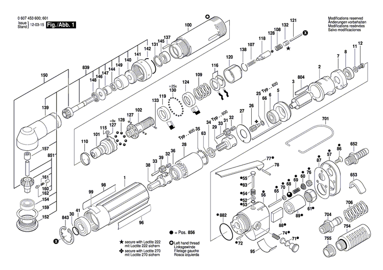 New Genuine Bosch 3600102010 Shim