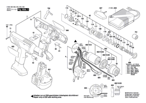 New Genuine Bosch 3600106019 Parts Set