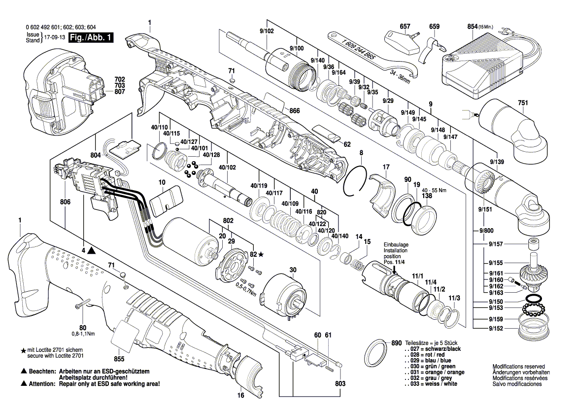 New Genuine Bosch 3600106022 Ring