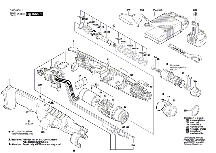 New Genuine Bosch 3600106024 Ring