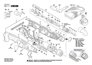 New Genuine Bosch 3600106026 Ring