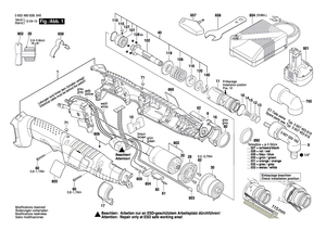 New Genuine Bosch 3600106032 Parts Set