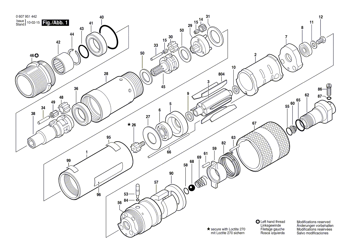 New Genuine Bosch 3600113010 Friction Washer