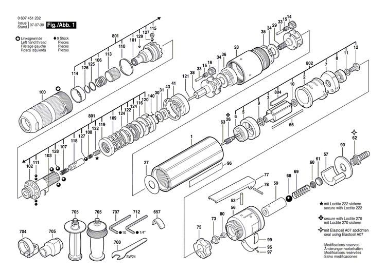 New Genuine Bosch 3600113011 Silencer