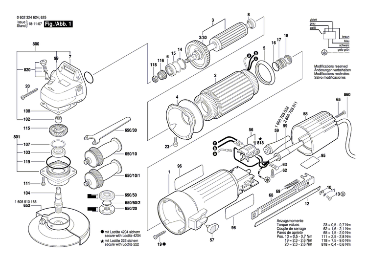 New Genuine Bosch 3600150009 Spring Washer