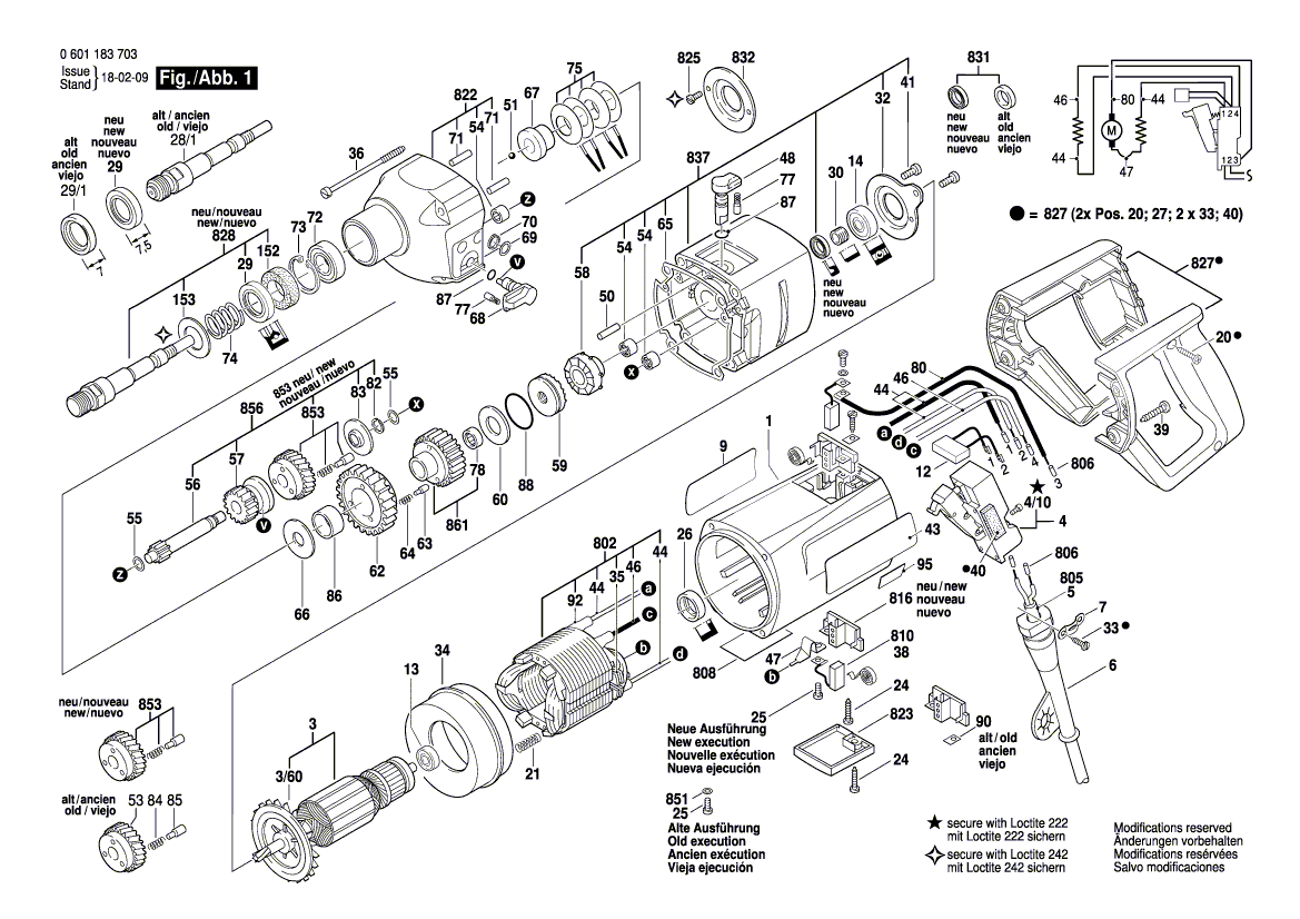 New Genuine Bosch 3600190009 Locating Washer