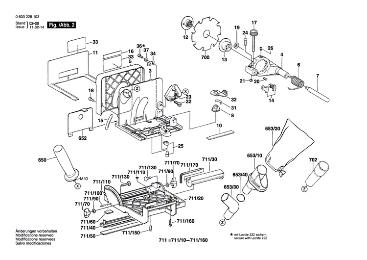 New Genuine Bosch 3600190018 Locking Washer