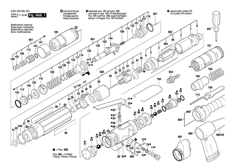 New Genuine Bosch 3600190024 Washer