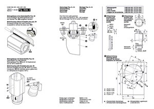 New Genuine Bosch 3600205002 Felt Washer