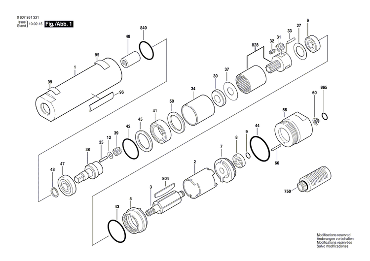 New Genuine Bosch 3600209003 Spacer Ring
