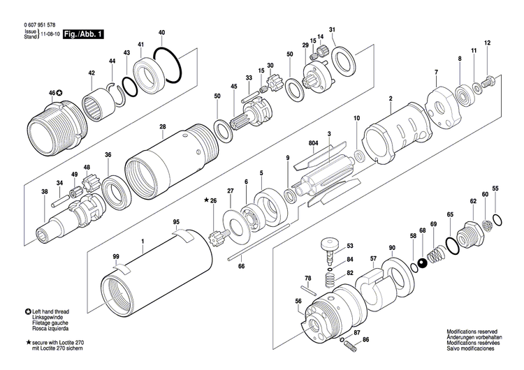 New Genuine Bosch 3600210126 O-Ring