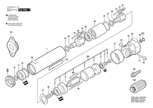 New Genuine Bosch 3600224002 Retaining ring