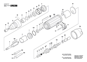 New Genuine Bosch 3600224021 Collet