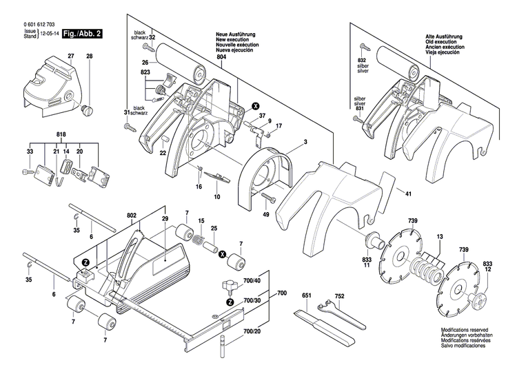 New Genuine Bosch 3600300029 Spacer Tube
