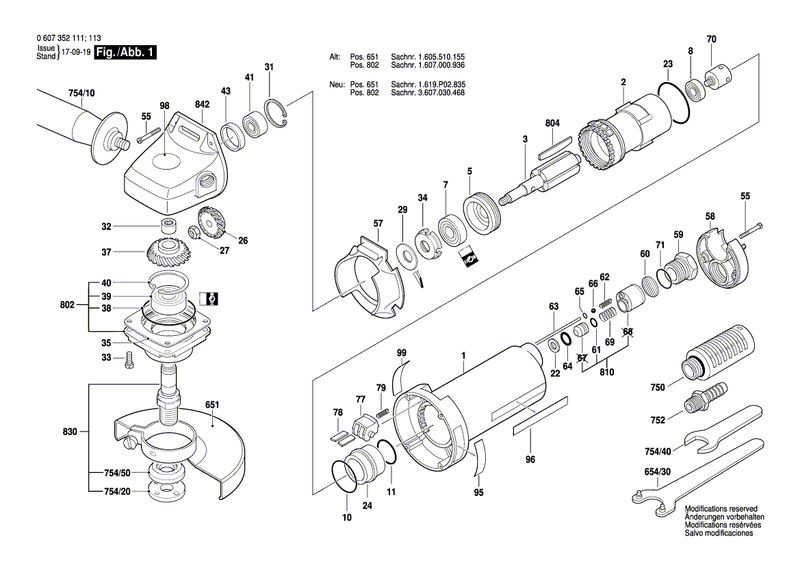 New Genuine Bosch 3600327000 Guide Sleeve