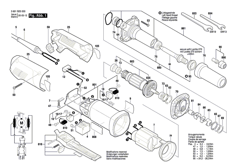 New Genuine Bosch 3600328043 Flange