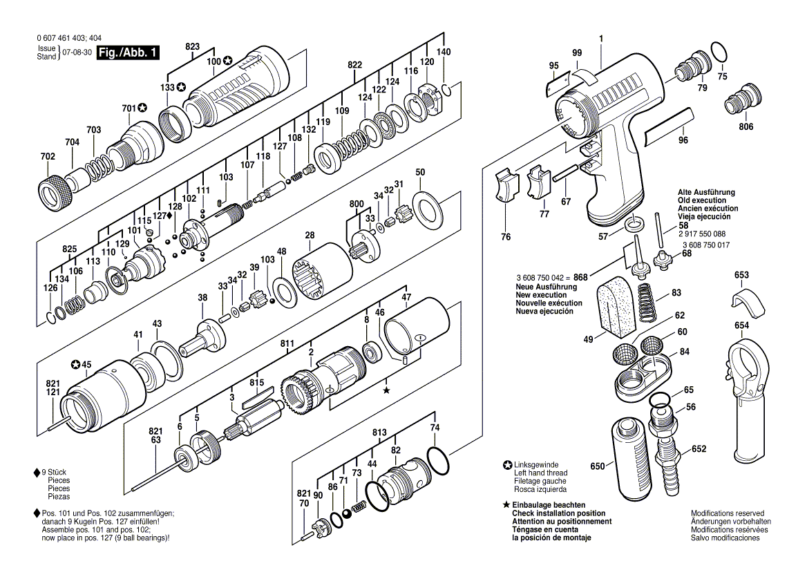 New Genuine Bosch 3600329000 Guide Sleeve