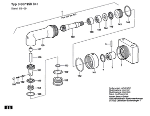 New Genuine Bosch 3600360002 Union Nut