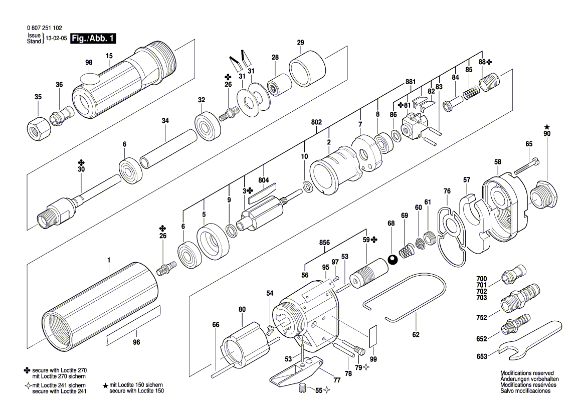 New Genuine Bosch 3600400001 Spacer Bushing