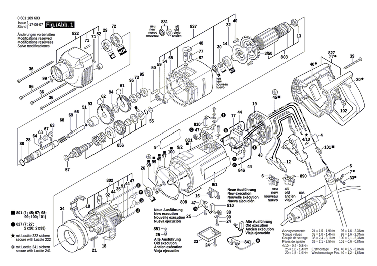 New Genuine Bosch 3600400026 Spacer Sleeve