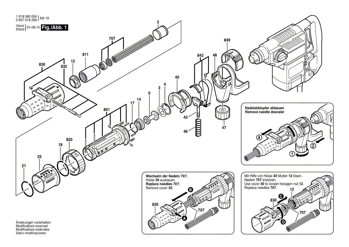 New Genuine Bosch 3600406004 Ratchet Sleeve