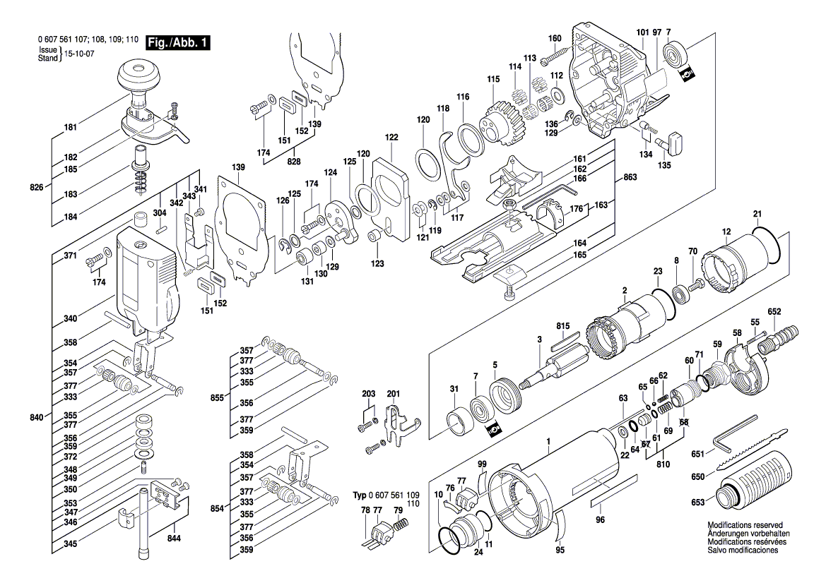 New Genuine Bosch 3600421001 Reduction Sleeve