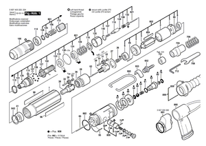 New Genuine Bosch 3600499001 Handle