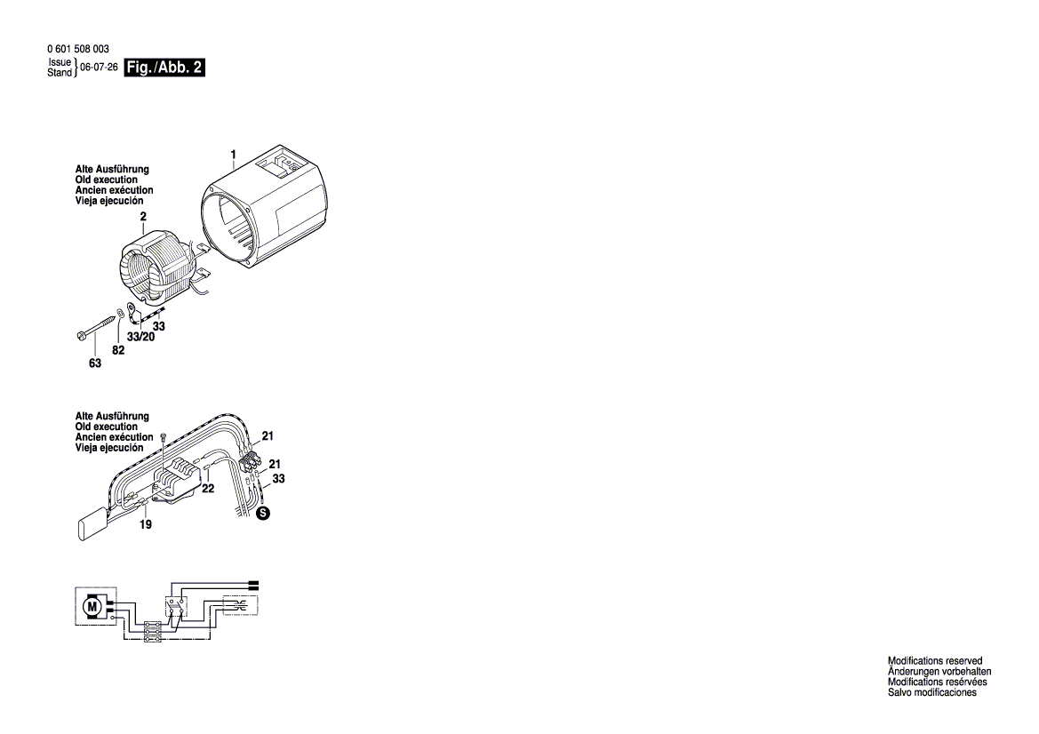 New Genuine Bosch 3600502001 Plug