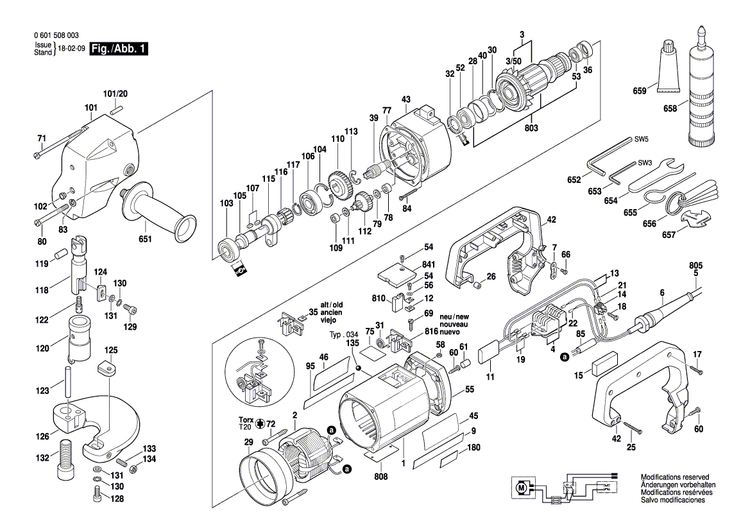New Genuine Bosch 3600502001 Plug