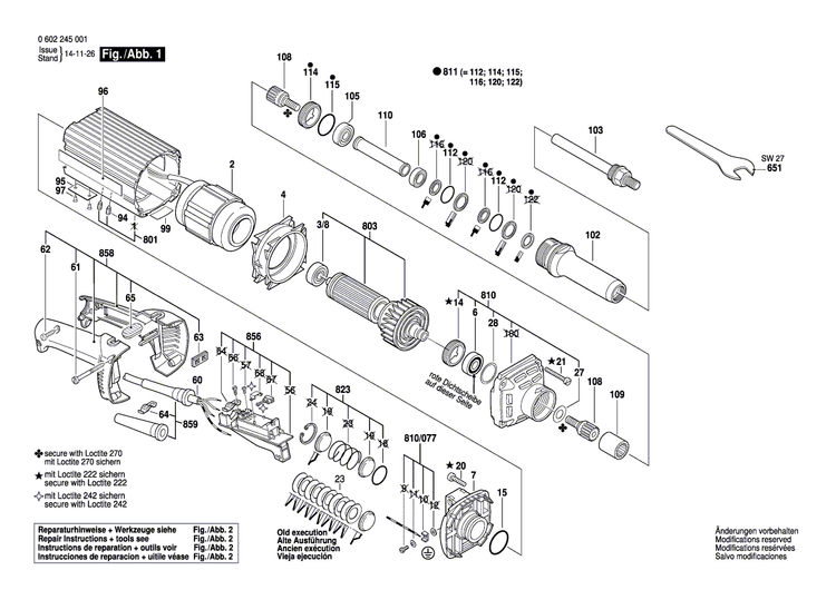 New Genuine Bosch 3600700057 Spacer Sleeve