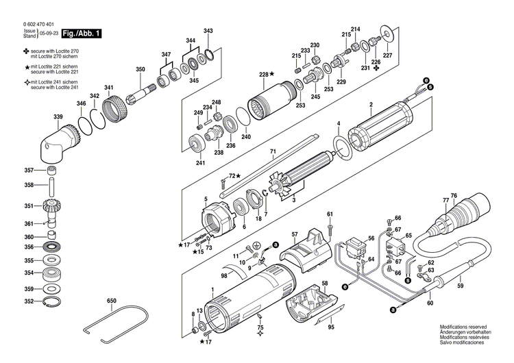 New Genuine Bosch 3600707005 Shrinkable Tube