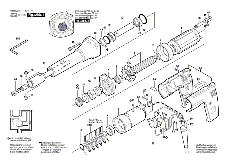 New Genuine Bosch 3600707032 Shrinkable Tube