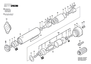 New Genuine Bosch 3600760011 Motor Housing
